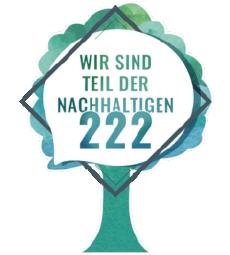 Wir sind Teil der nachhaltigen 222